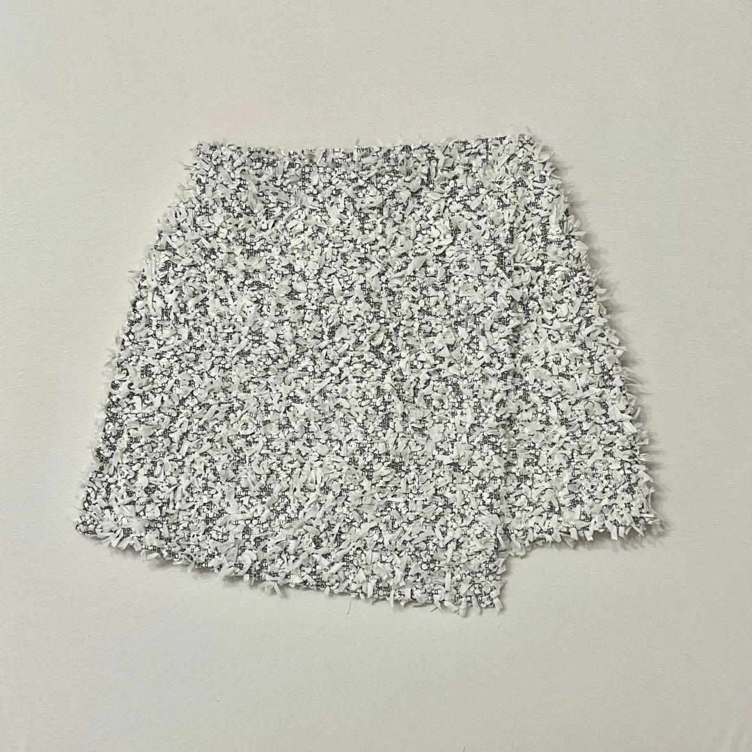 HYEON ヘヨン　pepper skirt shelツイードスカート