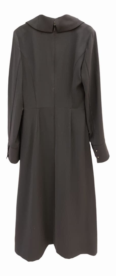 新品タグ付anuas ワンピースネイビー セレモニーテイラーワンピースM