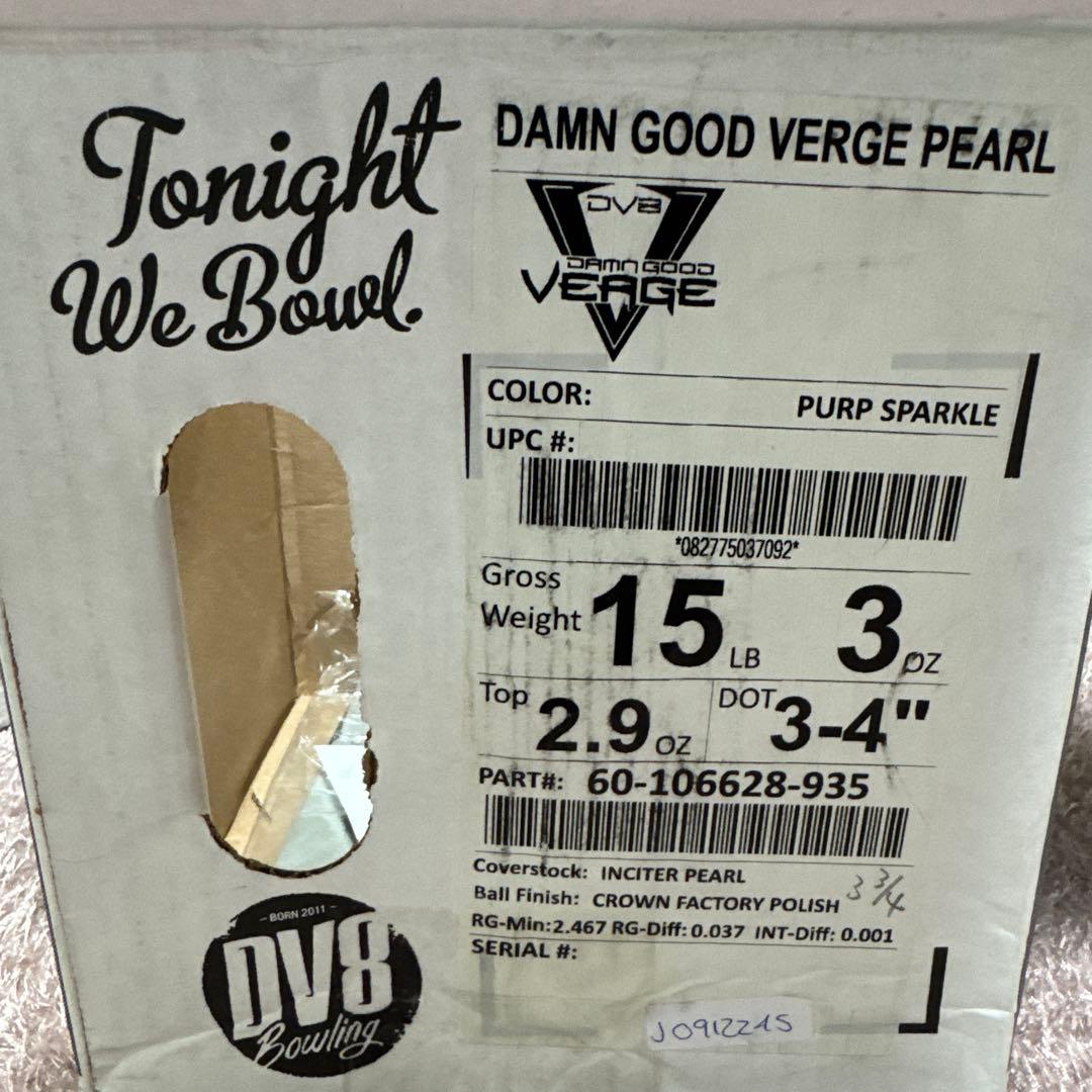 DAMN GOOD VERGE PEARL ダァムグッド・バージ・パール 15P