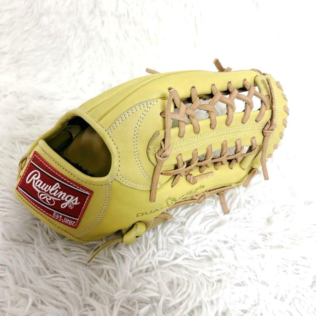 希少美品　ローリングス　軟式グローブ　gamer オールラウンド　イエロー