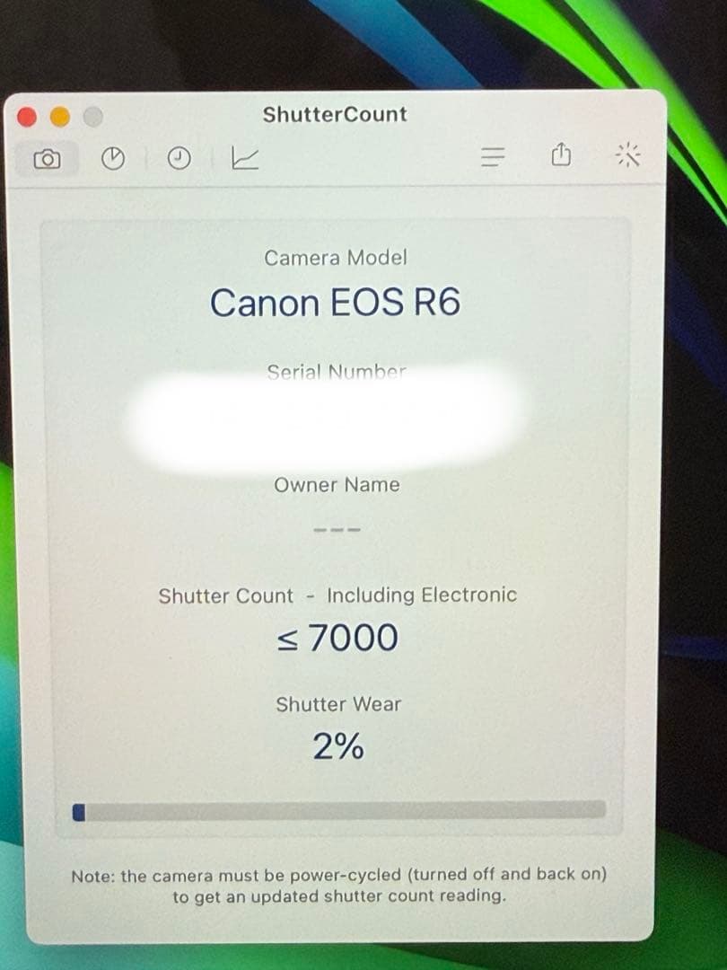 Canon EOS R6 ミラーレス一眼 本体 バッテリー