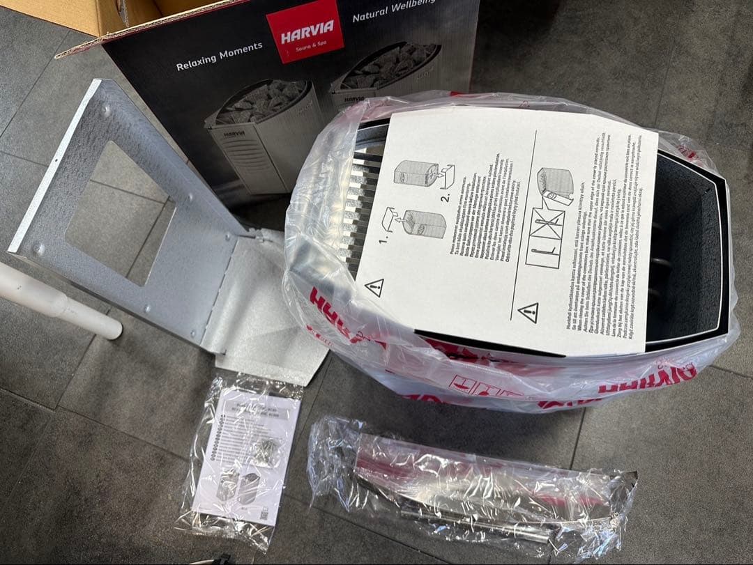 【うーたん】コード有り　HARVIA サウナストーブ 220V BC60