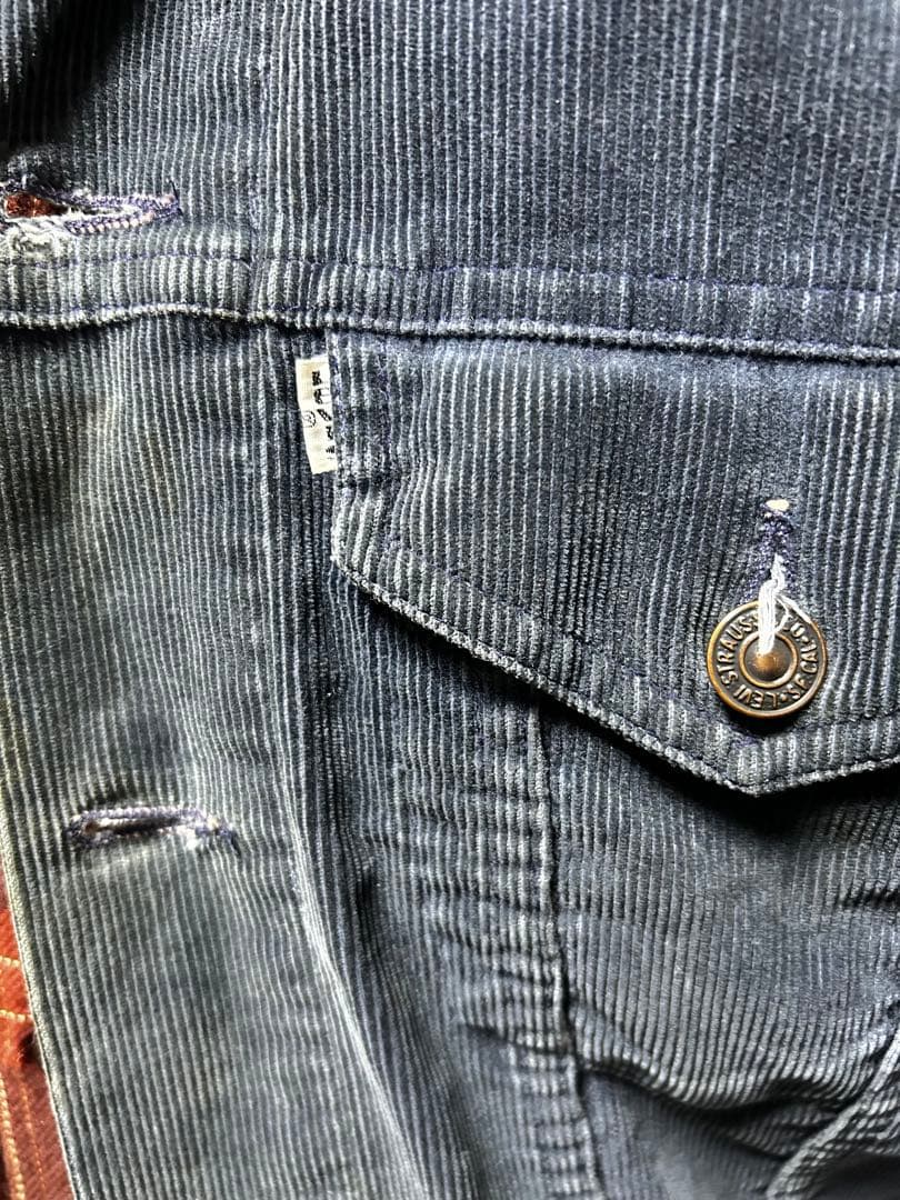70s 雰囲気抜群　levi's 70505 1517 コーデュロイジャケット