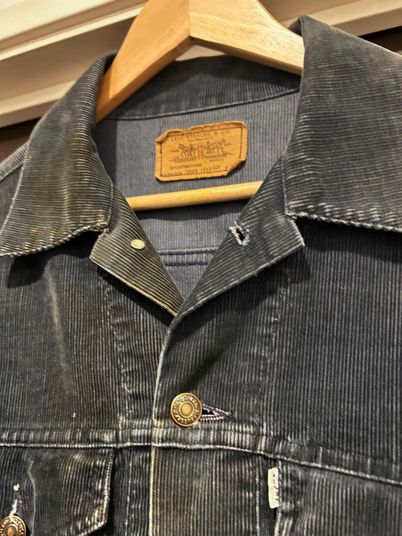 70s 雰囲気抜群　levi's 70505 1517 コーデュロイジャケット