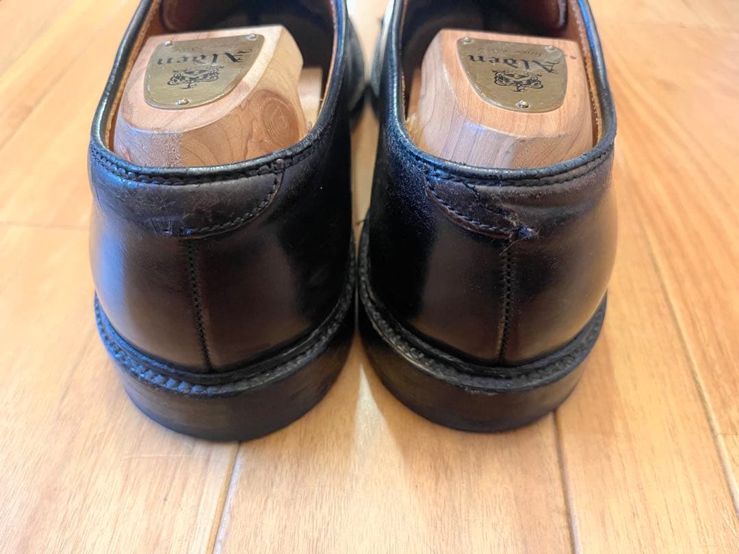 Alden 黒 UA別注9901 プレーントゥ　シューツリー付き