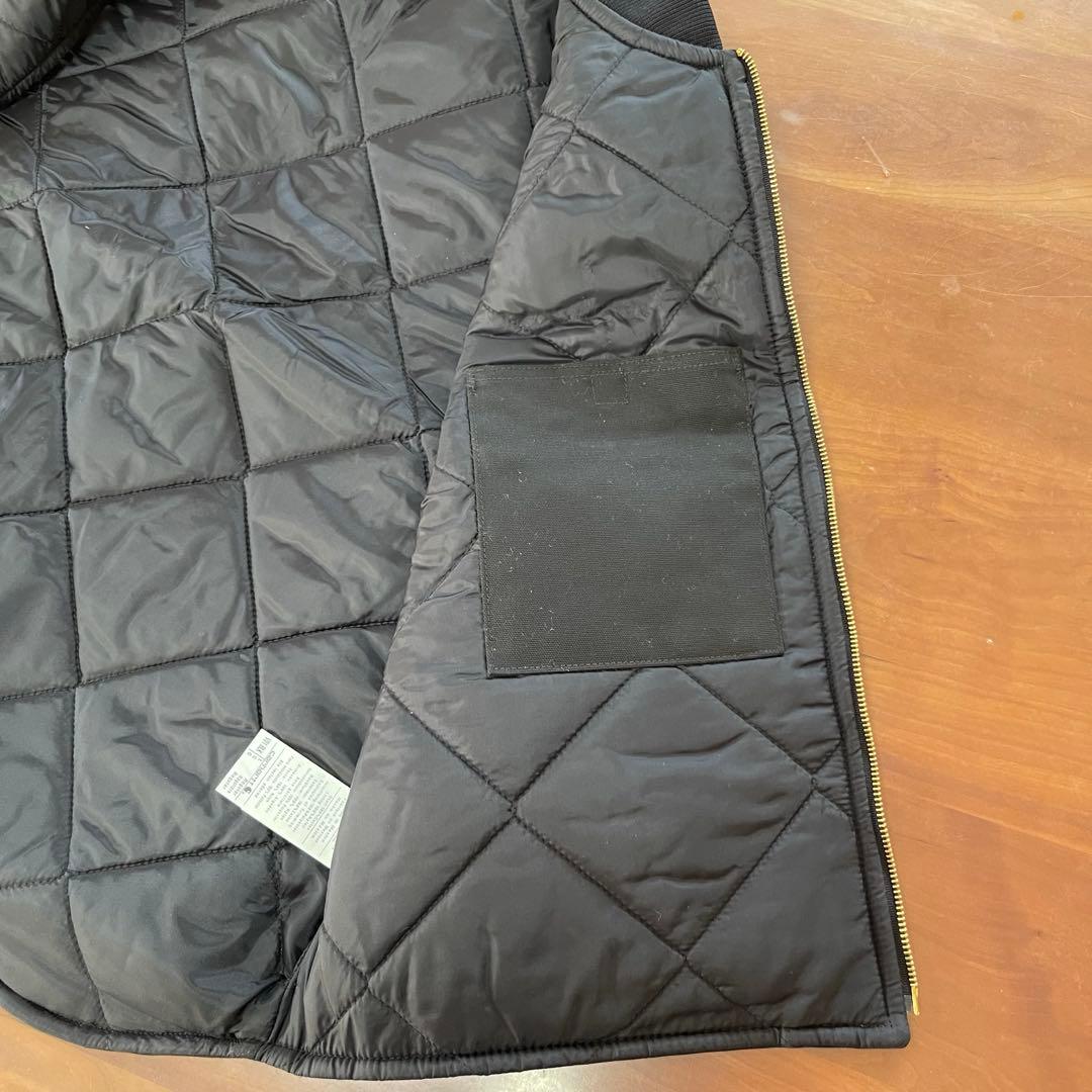 ★CARHATT ダックベスト V01 BLK Lサイズ★黒★デッドストック★