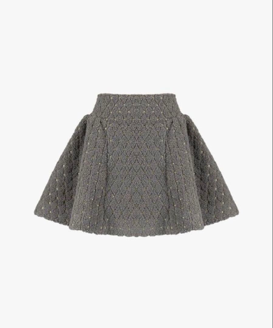 スカート Bibiy. ODETTE BOA PLEATED SKIRT