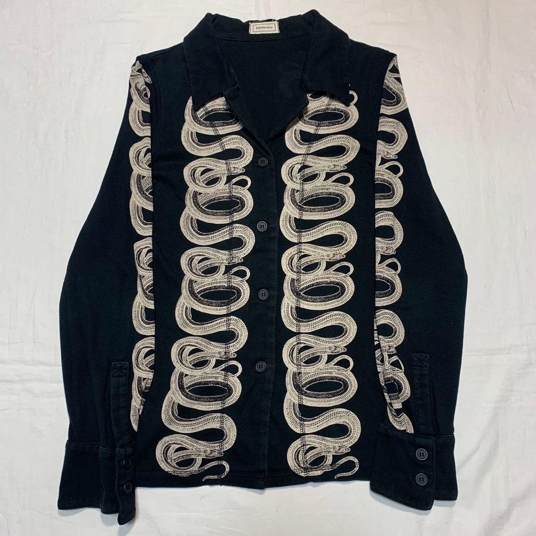 HTM★ hysterics snake design shirt