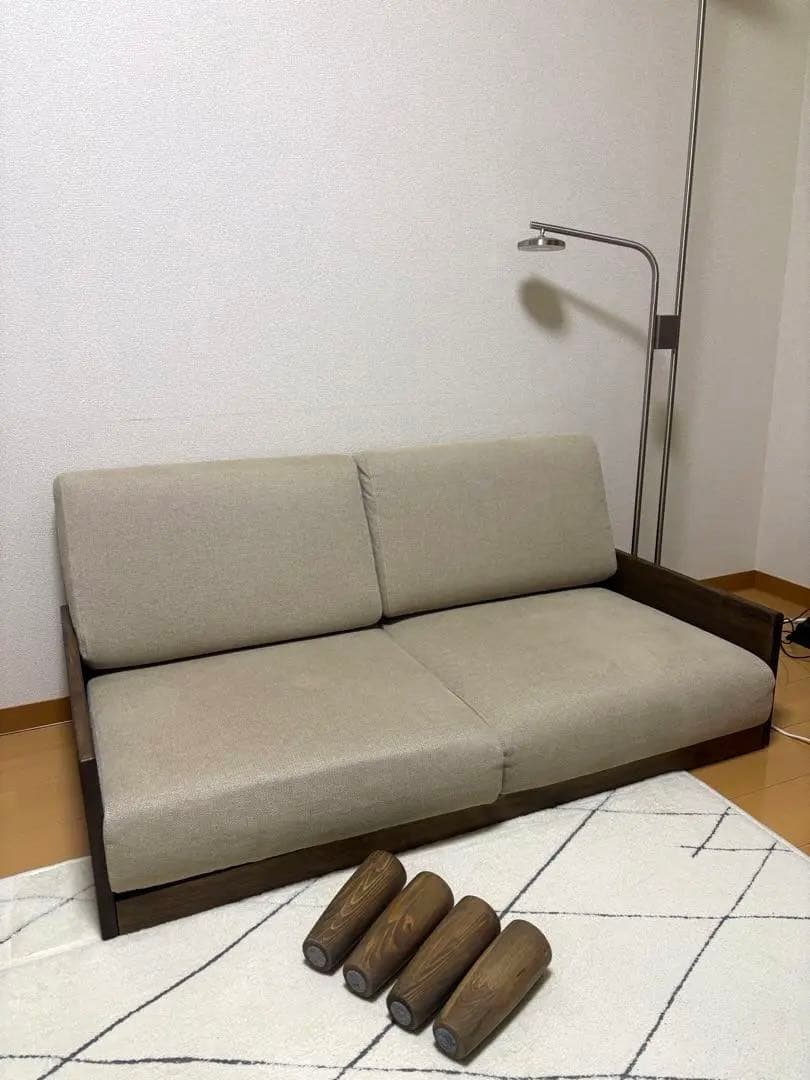 なほ【脚付き】Molt 2人掛けソファ 石崎産業