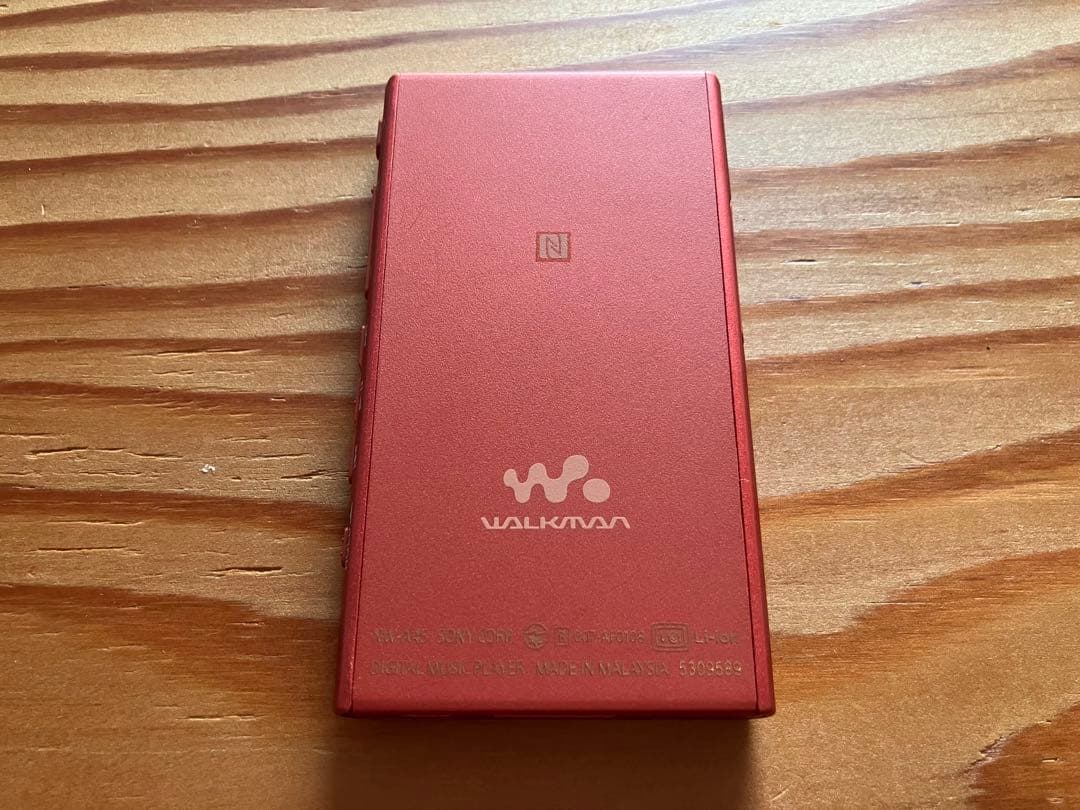 SONYウォークマンNW-A45レッド 16GB