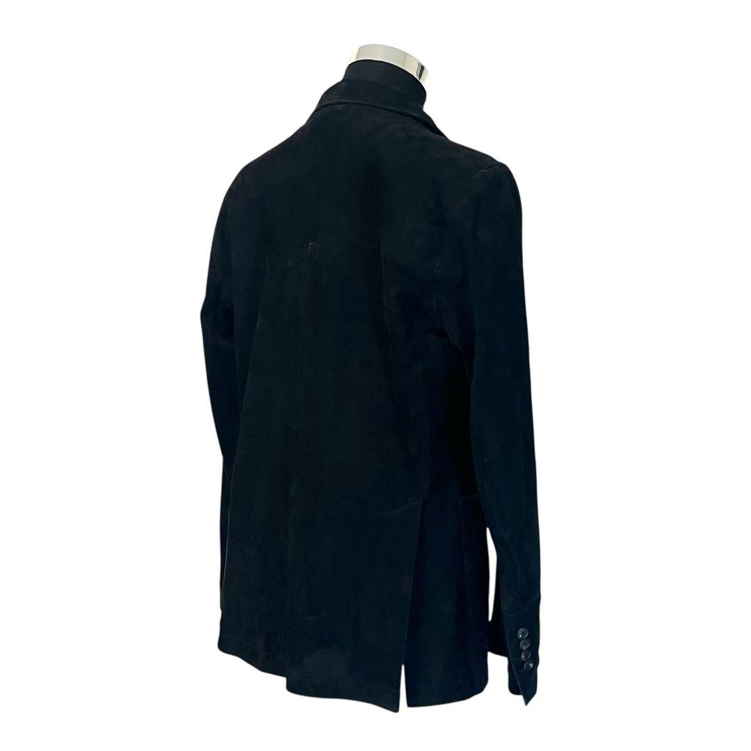 【羊革】【50】TAGLIATORE スエードジャケット 裏地・総柄 メンズ