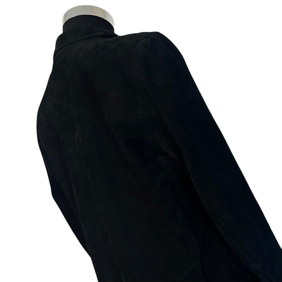 【羊革】【50】TAGLIATORE スエードジャケット 裏地・総柄 メンズ