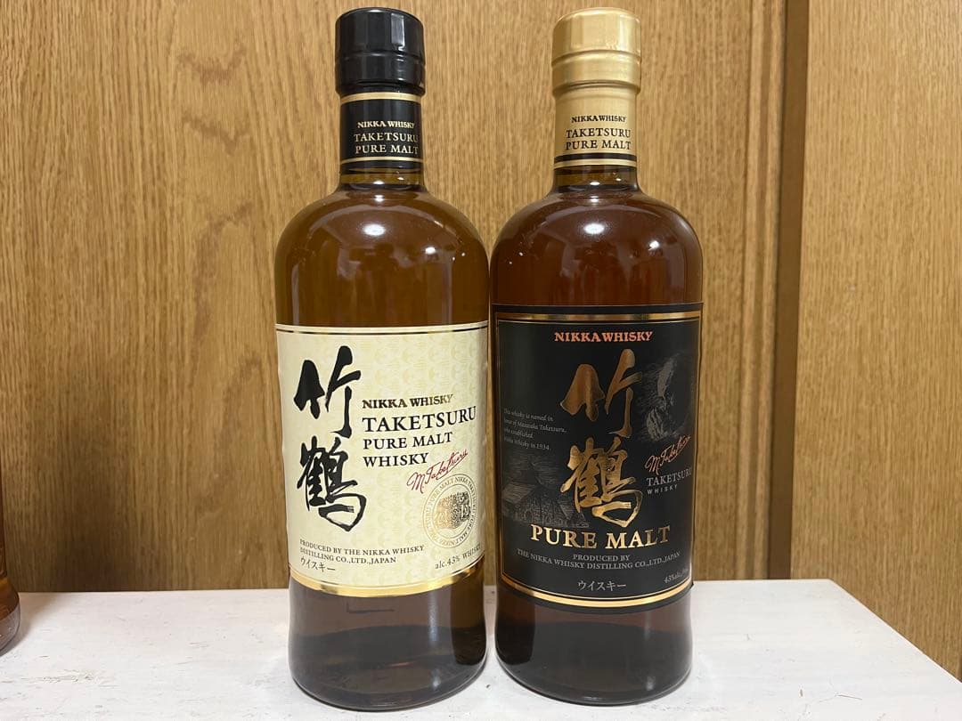 ニッカ　竹鶴　新旧ラベル 700ml