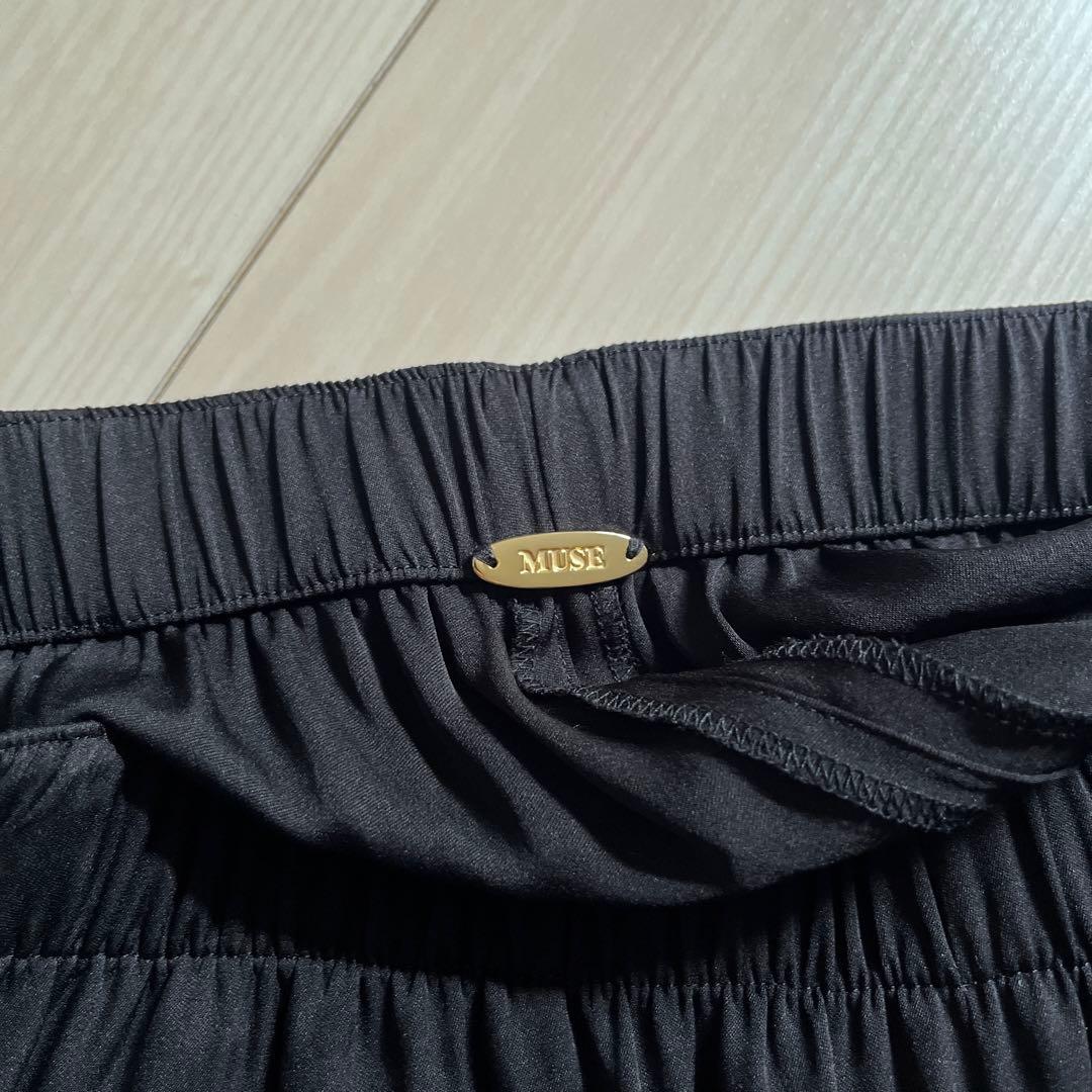 MUSE Deuxieme Classe SILK SATIN EASY パンツ