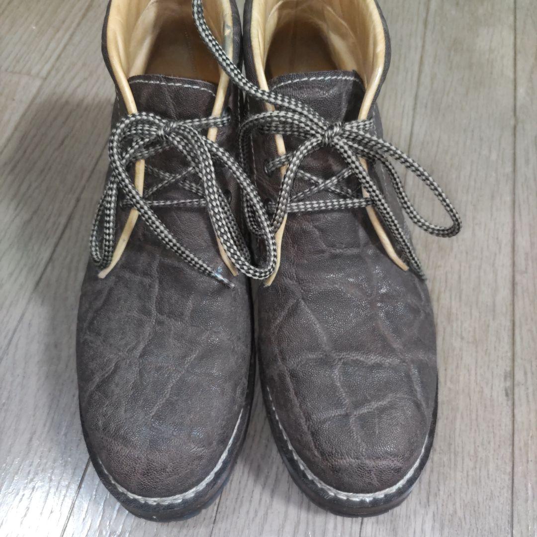 ジャコメッティ　象　エレファント　マルモラーダ　41 ブーツ　ブラウン