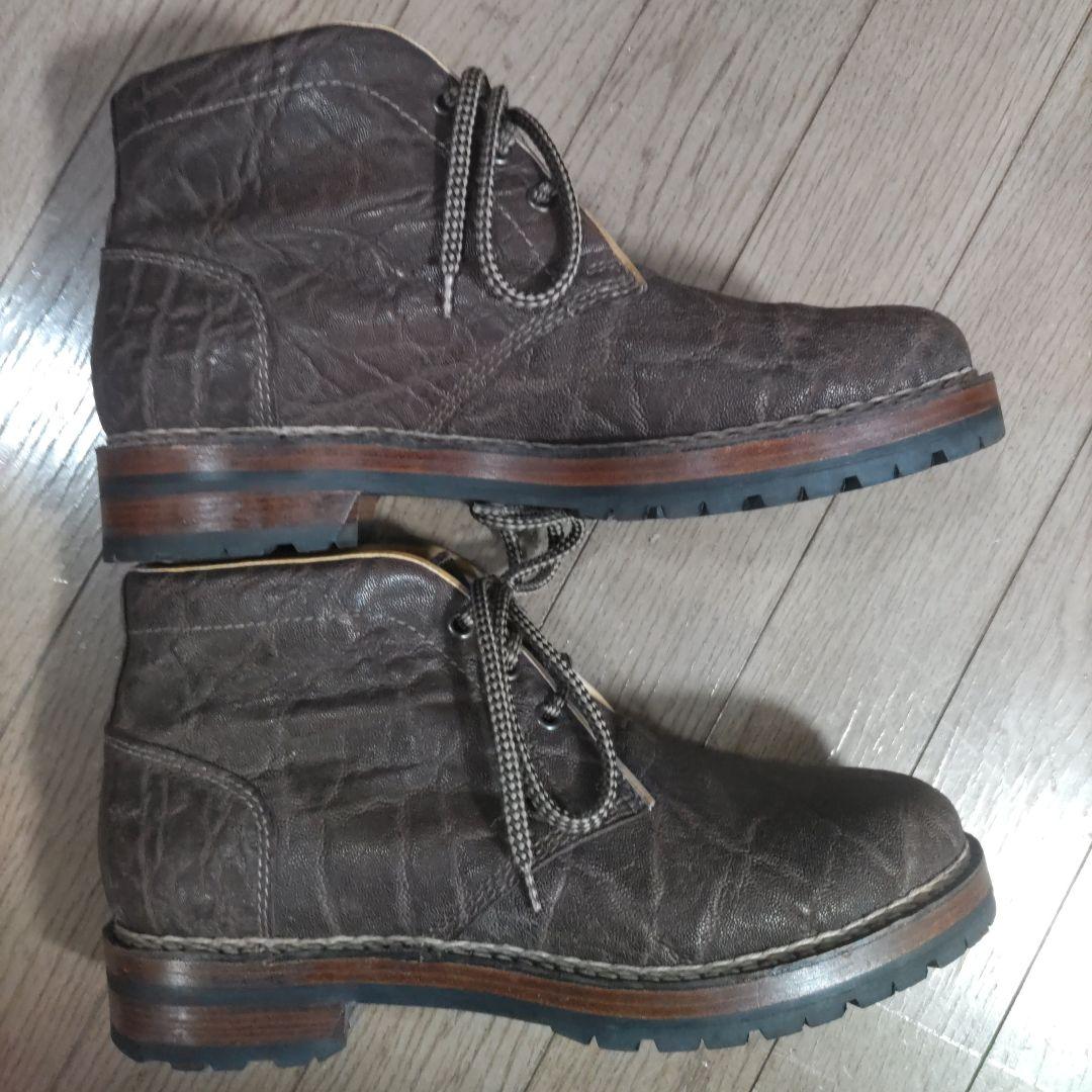 ジャコメッティ　象　エレファント　マルモラーダ　41 ブーツ　ブラウン