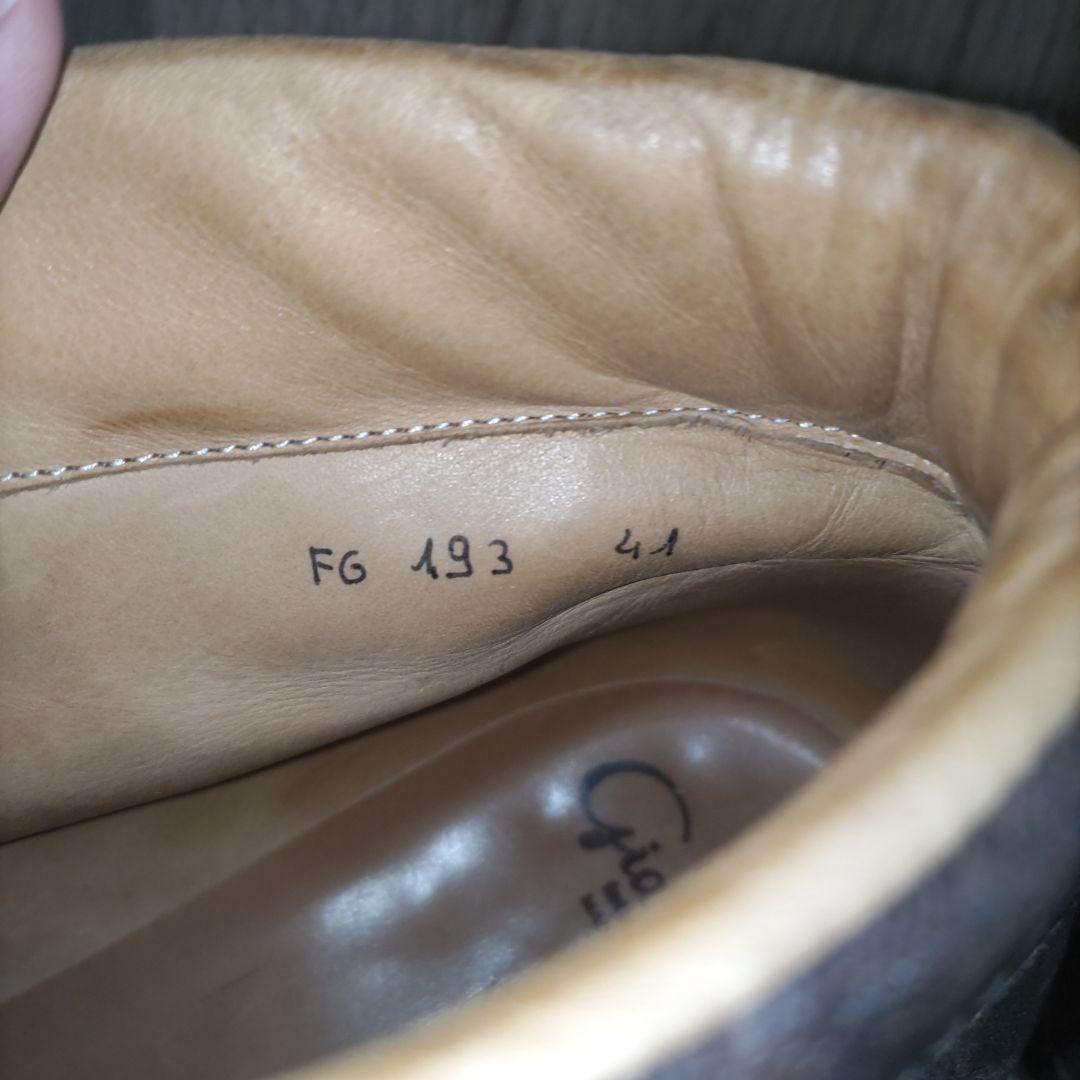 ジャコメッティ　象　エレファント　マルモラーダ　41 ブーツ　ブラウン