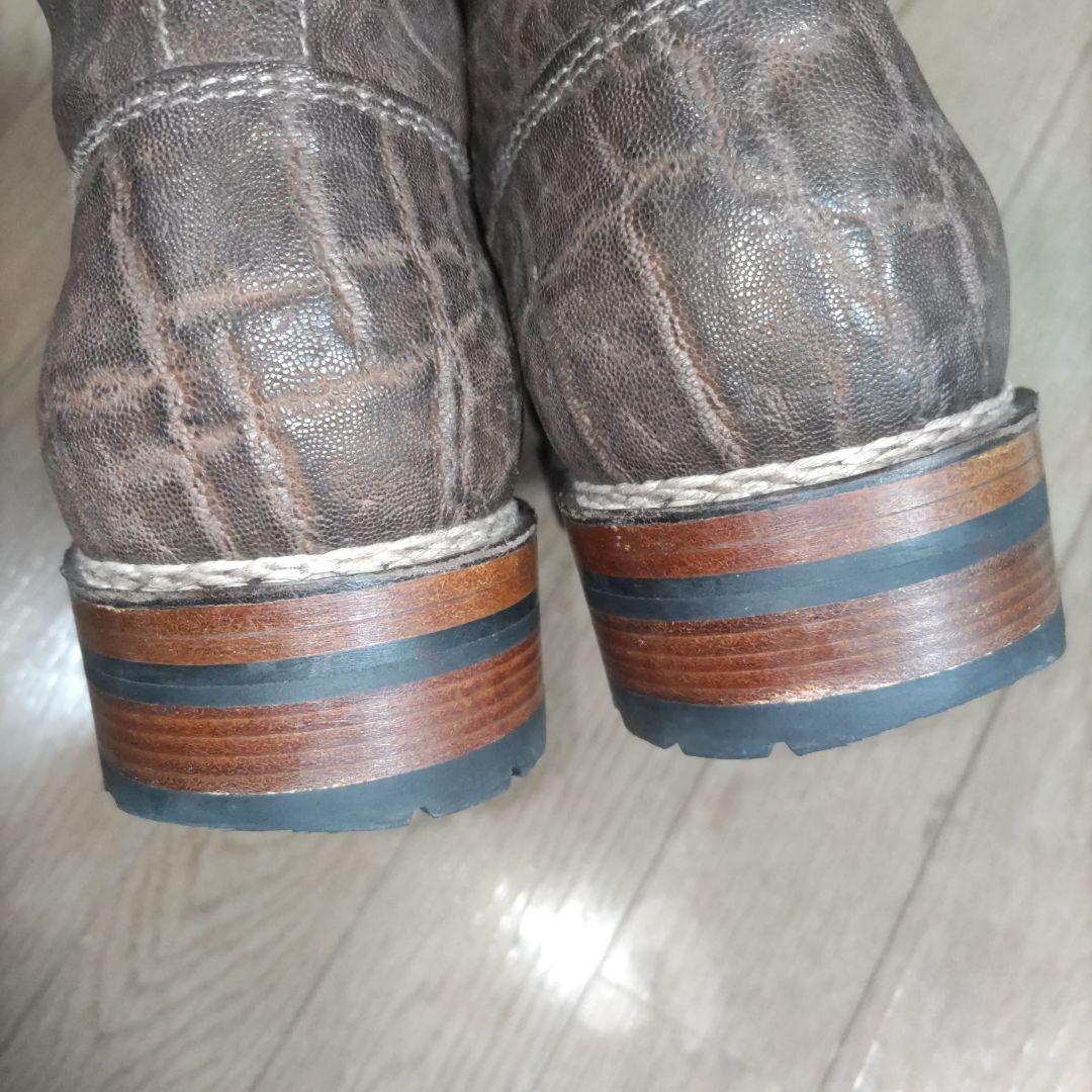 ジャコメッティ　象　エレファント　マルモラーダ　41 ブーツ　ブラウン