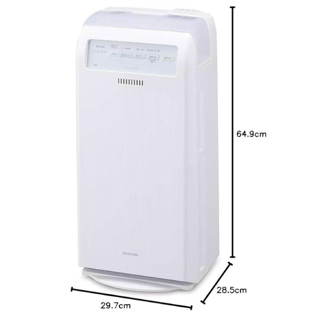 空気清浄機　加湿器17畳 HXF-C40-W ホワイトアイリスオーヤマ