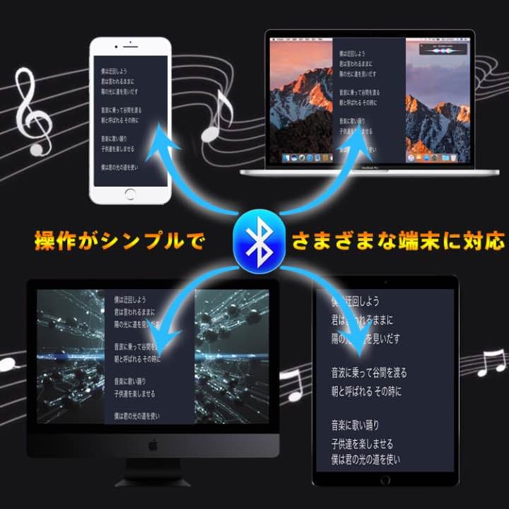 海外輸入　カラオケマイク　Bluetooth無線スピーカー1人カラオケ自宅でOK