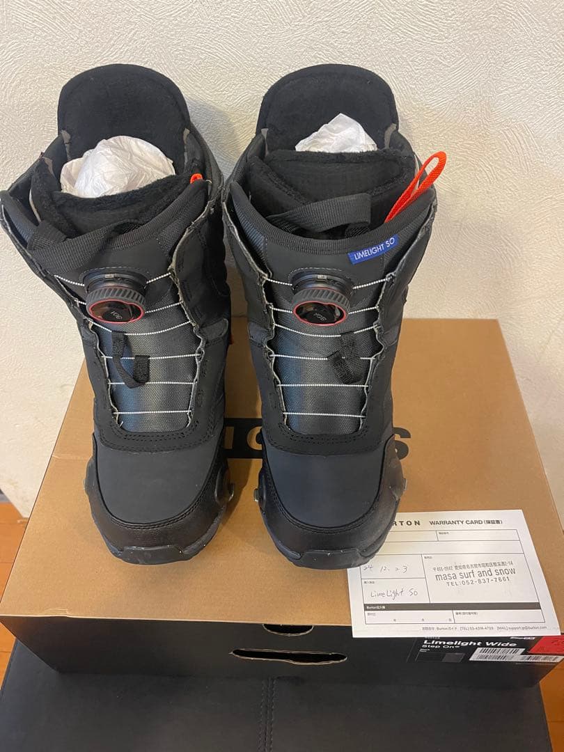 M*様 24-25 Burton バートン ライムライト ステップオン ワイド