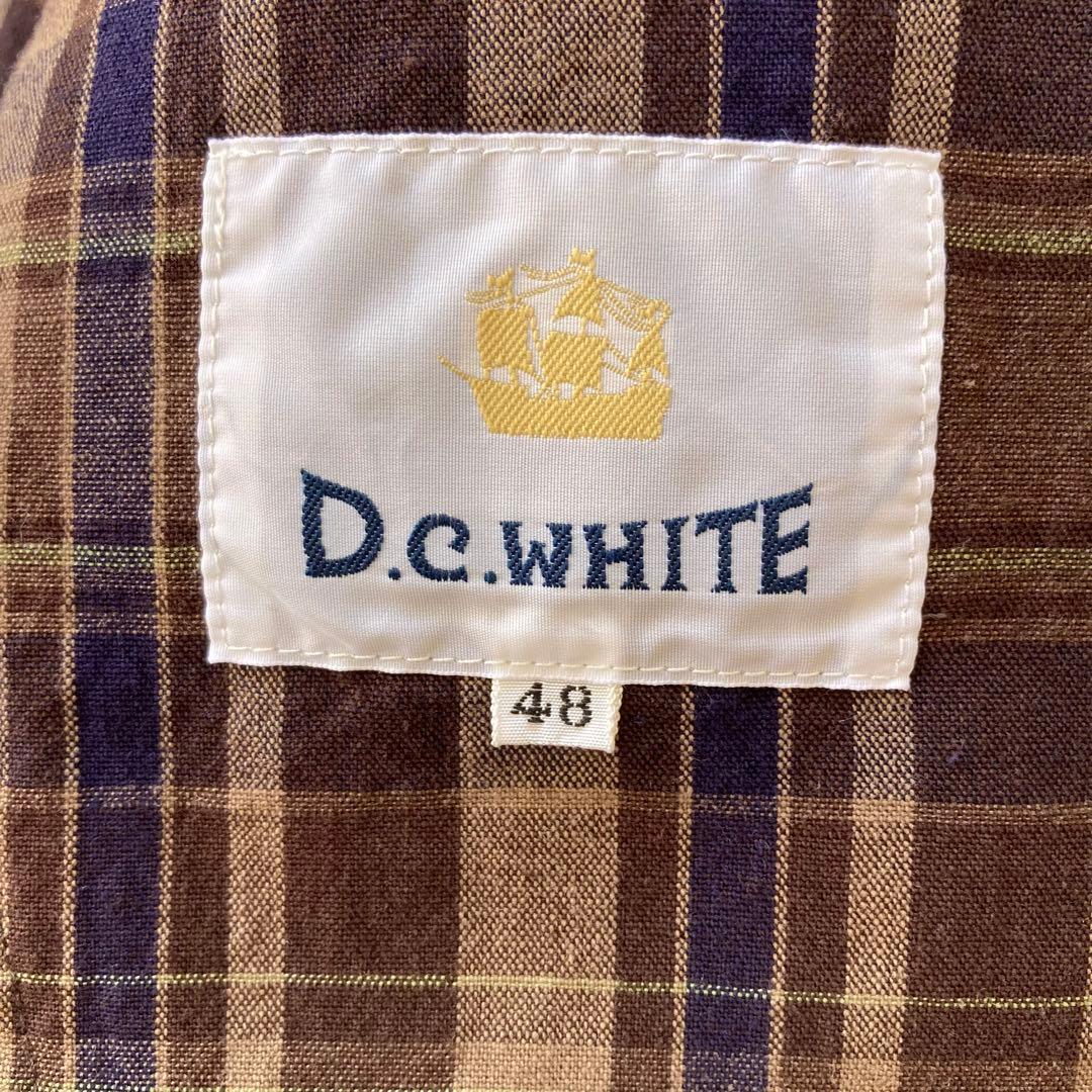 D.C.WHITE ディーシーホワイト テーラードジャケット 48 L 段返り