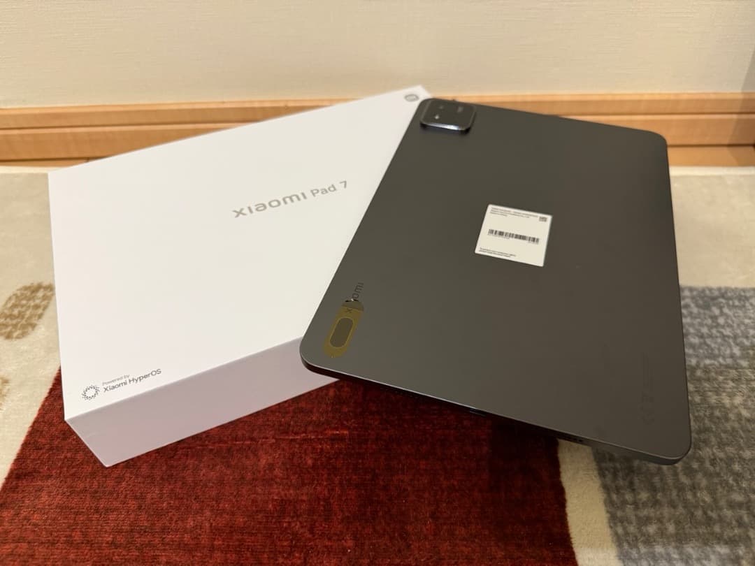 Xiaomi Pad 7 Gray 256GB 11.2型【使用10時間以下】
