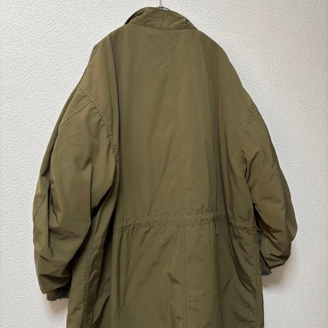 【FASHIRUファシル】新品タグ付 カーキ ライナー付きモッズコート ロング