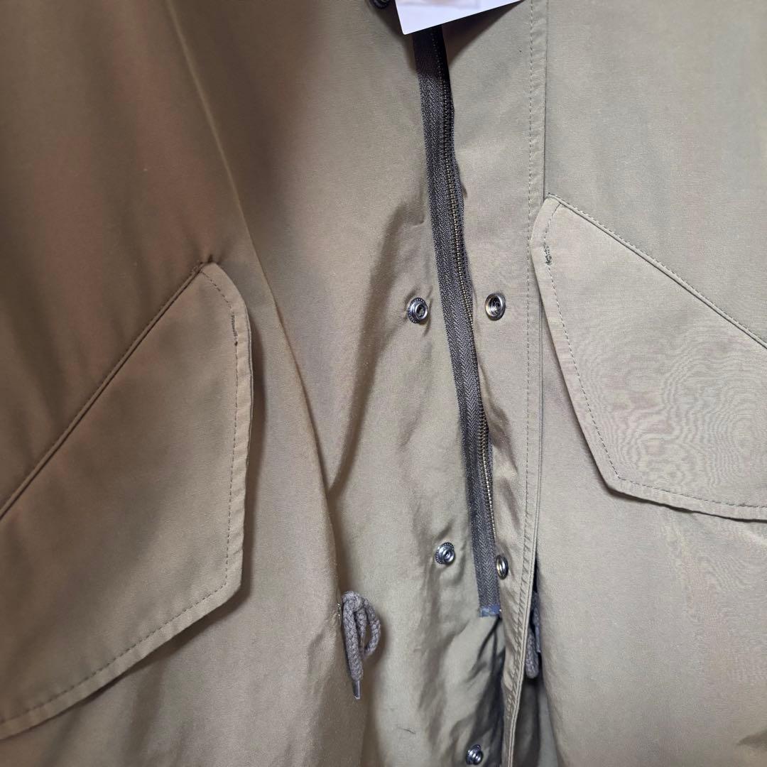 【FASHIRUファシル】新品タグ付 カーキ ライナー付きモッズコート ロング