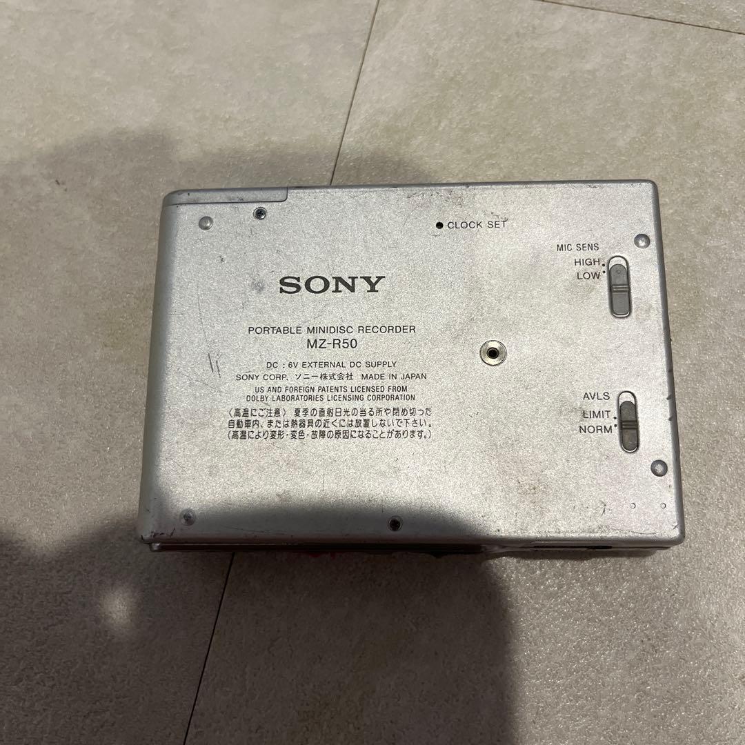 SONY MDウォークマン MZ-R50