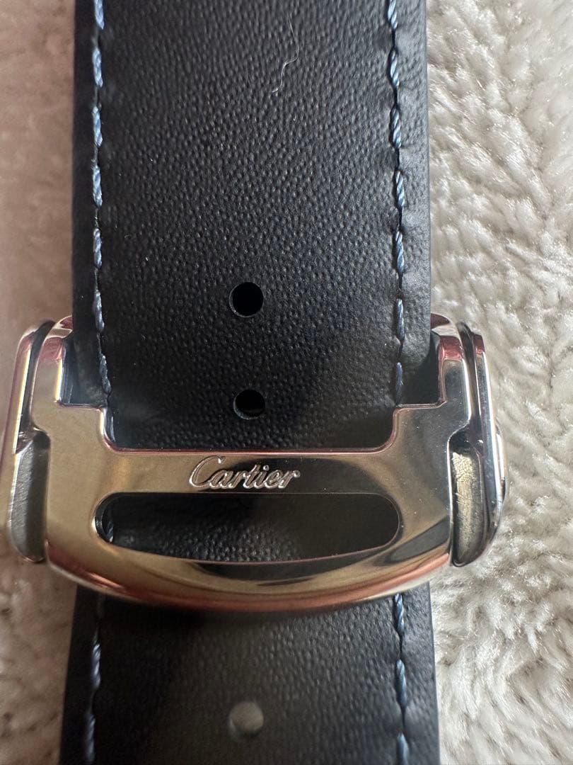 Cartier カルティエ サントス ドゥ カルティエ LM 純正レザーベルト