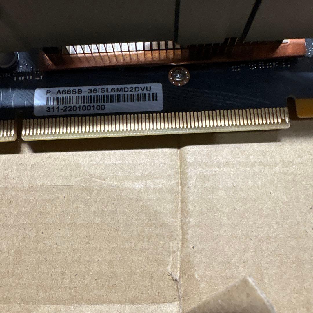 GAMINGWARD RTX 3060tiグラフィックボード　箱あり