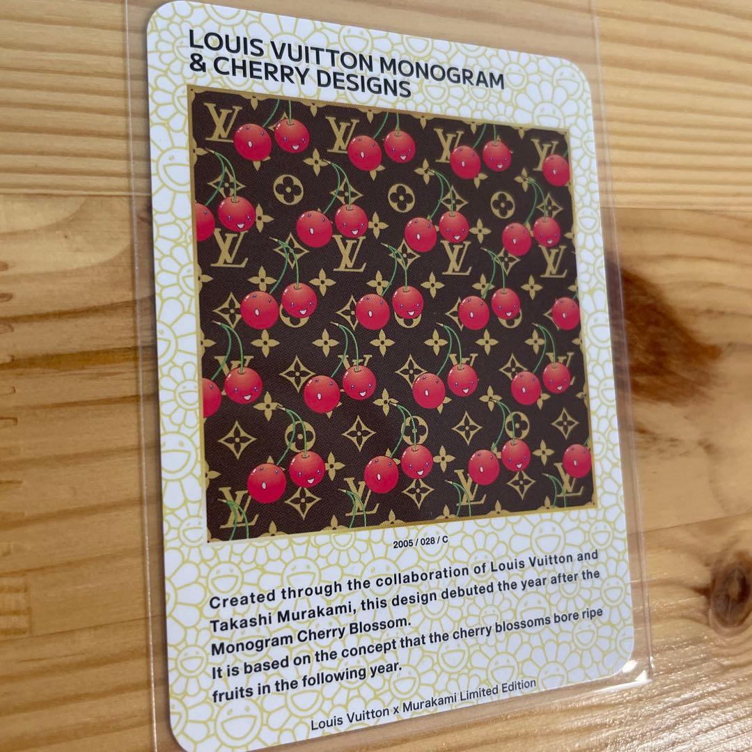 ルイ・ヴィトン x 村上隆 コレクティブルカード　さくらんぼ　チェリー
