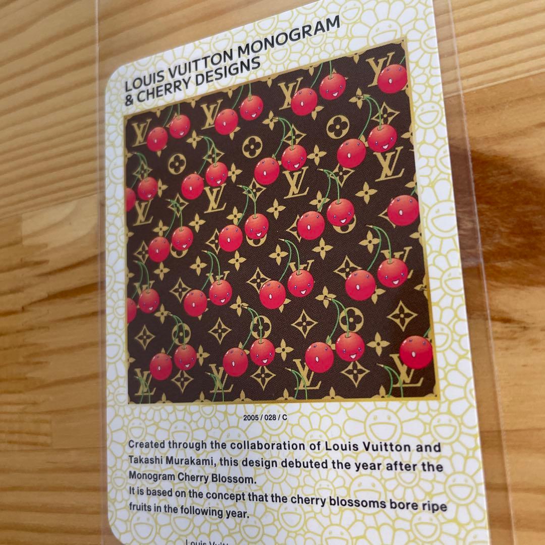 ルイ・ヴィトン x 村上隆 コレクティブルカード　さくらんぼ　チェリー