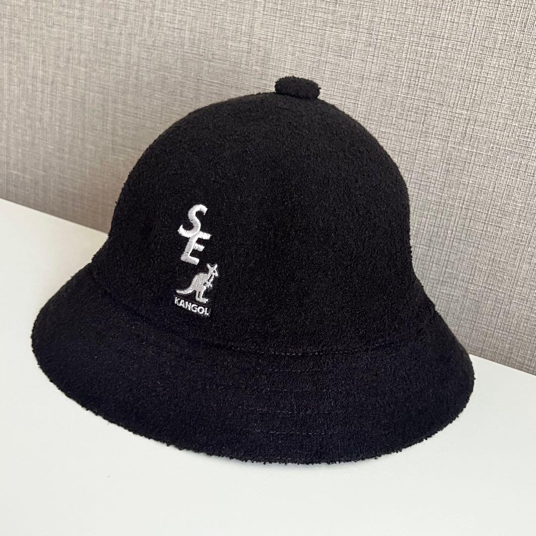 KANGOL × WIND AND SEA Bermuda Casual L 黒