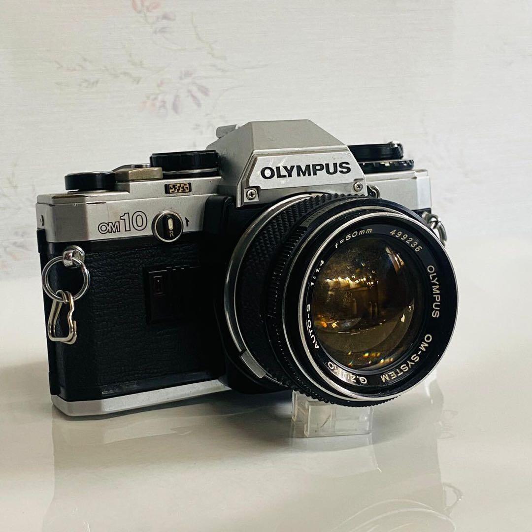 OLYMPUS OM-10 一眼レフカメラ 50mmレンズ付き
