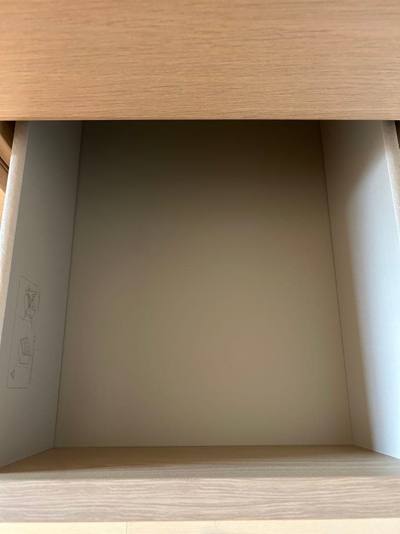 【送料込】IKEA マルム　スリムチェスト（引き出し6）　ミラー付