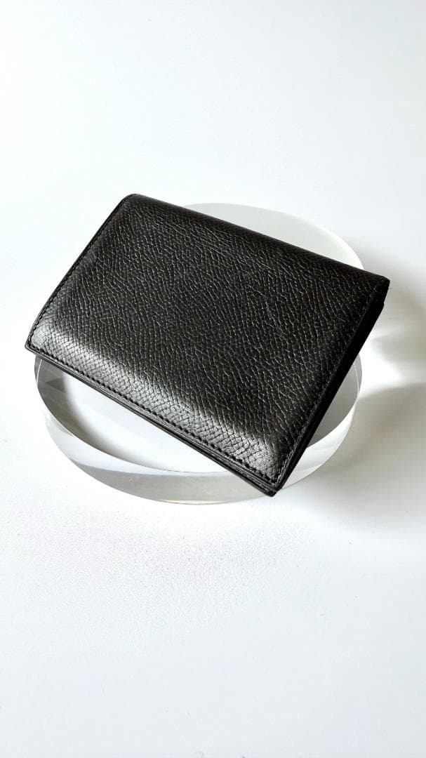 HERMES ブラックレザー名刺・カード入れ