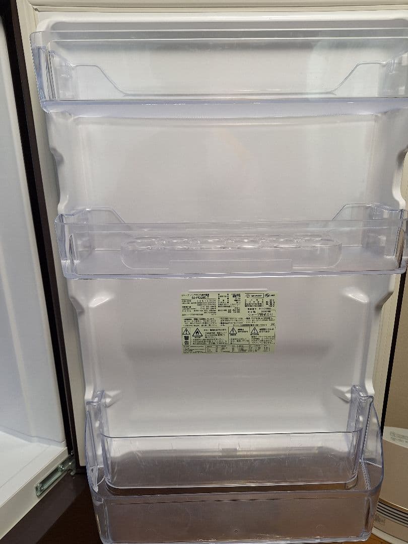 SHARP 冷蔵庫 SJ-PD28E-T 280L 2019年製（5月下旬発送）