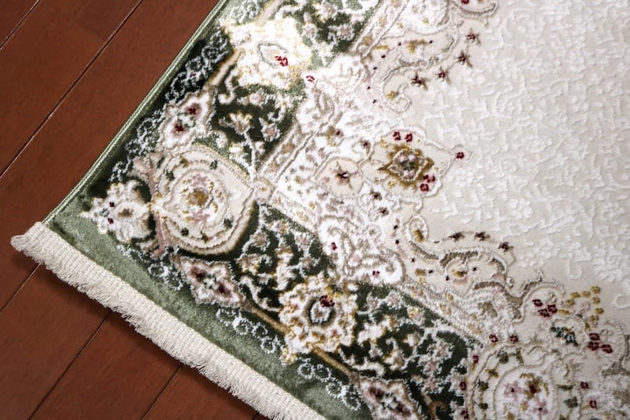 玄関マット ペルシャ柄絨毯79×154新品 カーペット ランナー