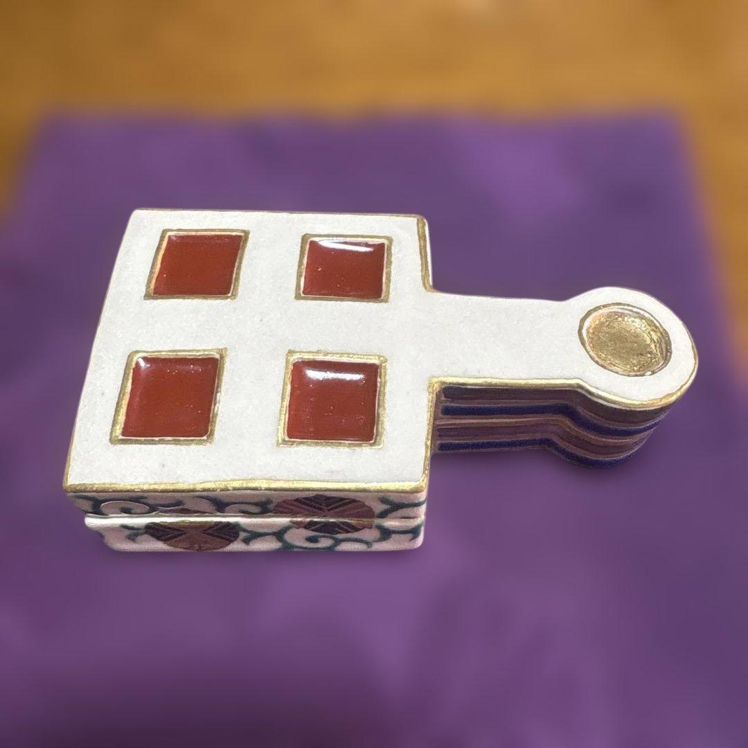 『茶道具　香合』 馬銜　香合　竜谷窯　香雲造