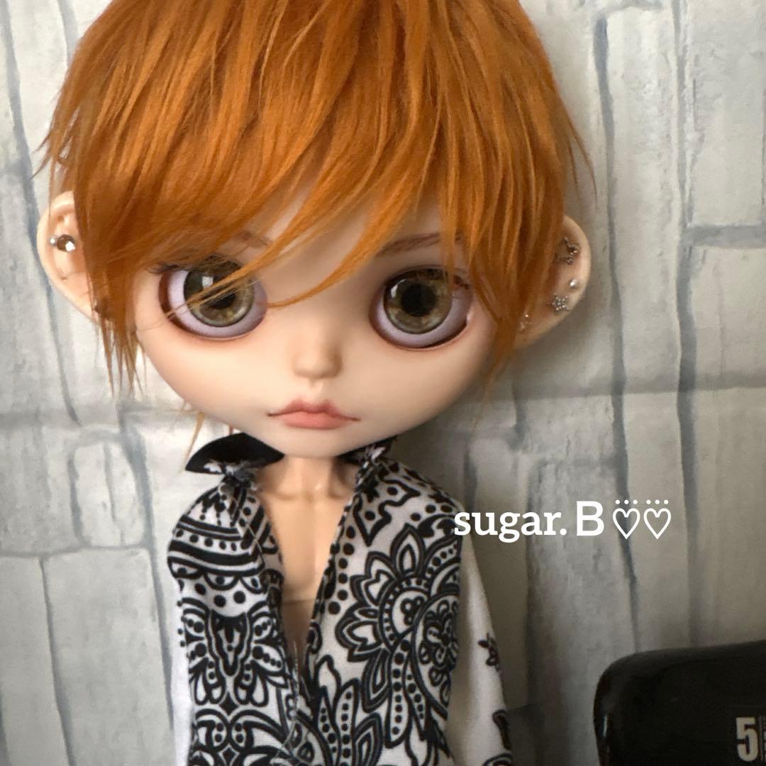 アイシードールカスタム♠男の子♠オレンジブラウン♠