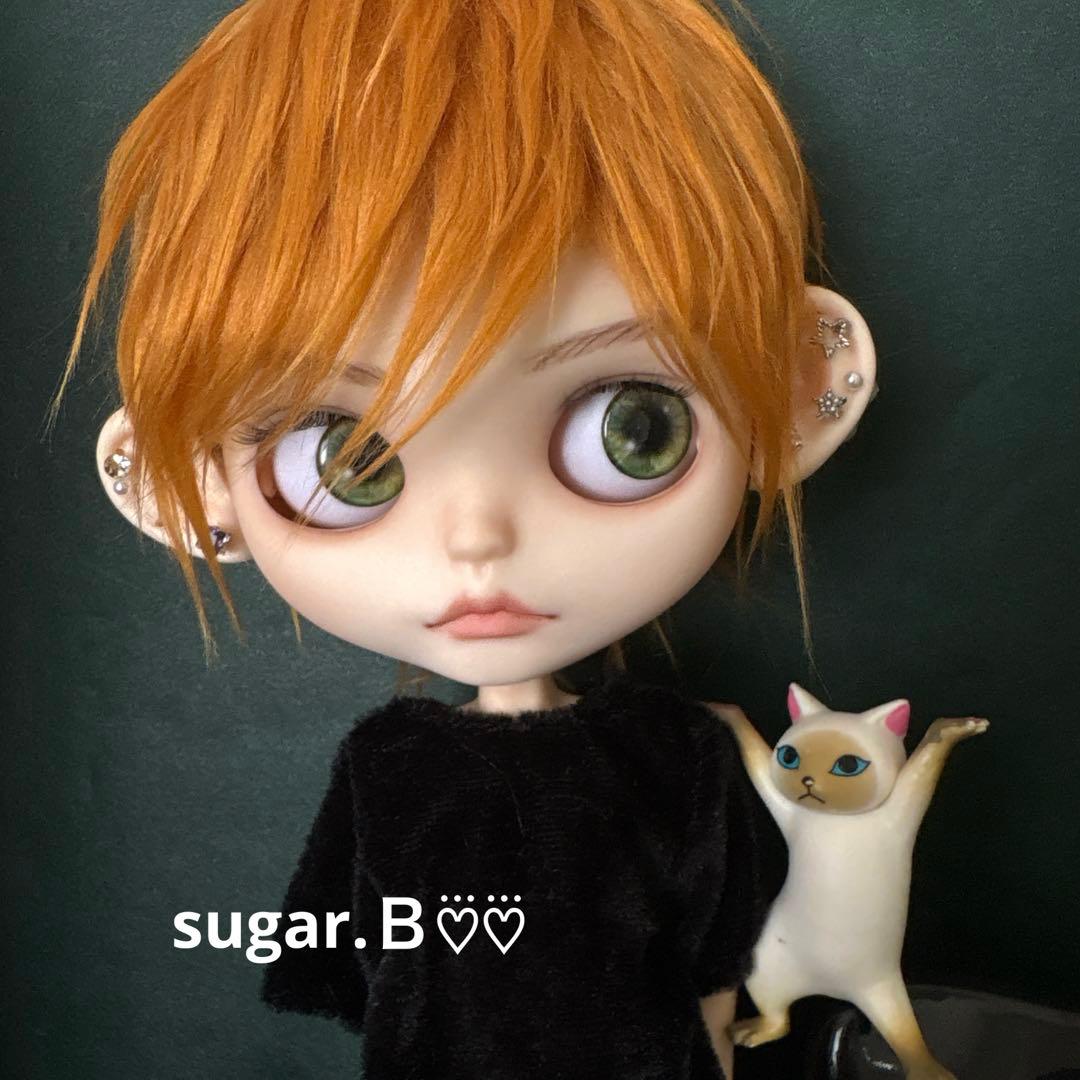 アイシードールカスタム♠男の子♠オレンジブラウン♠