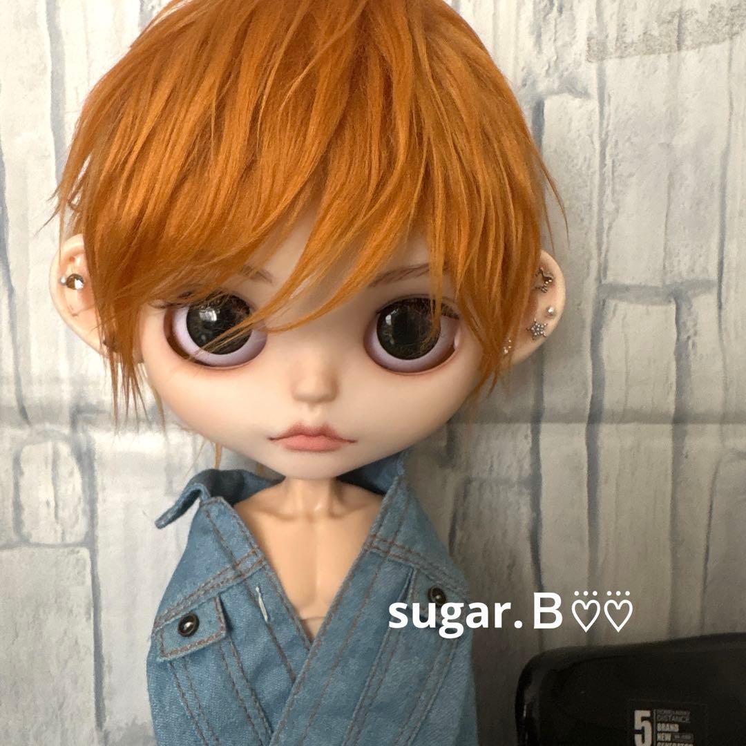 アイシードールカスタム♠男の子♠オレンジブラウン♠