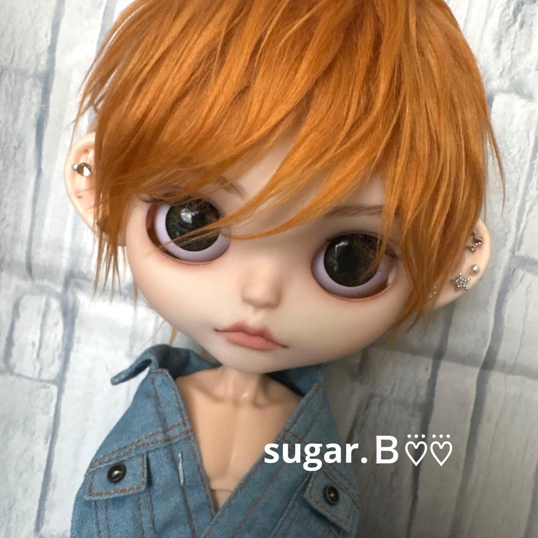 アイシードールカスタム♠男の子♠オレンジブラウン♠