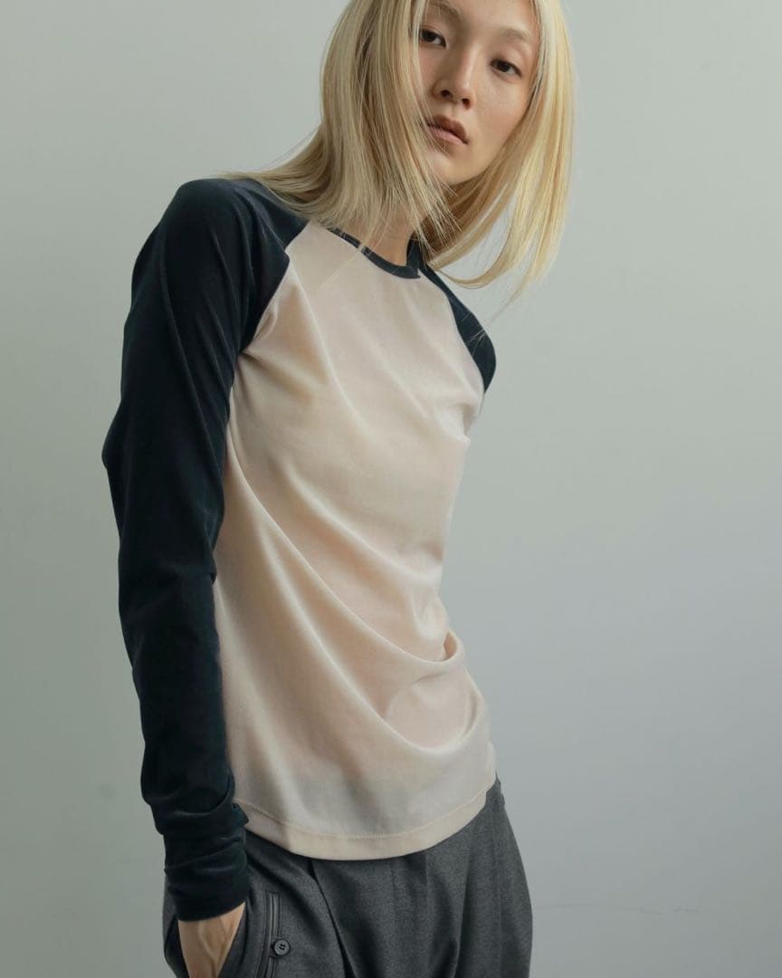 【新品！早い者勝ち】今だけ値下げ可アンヌークSheervelourTshirts