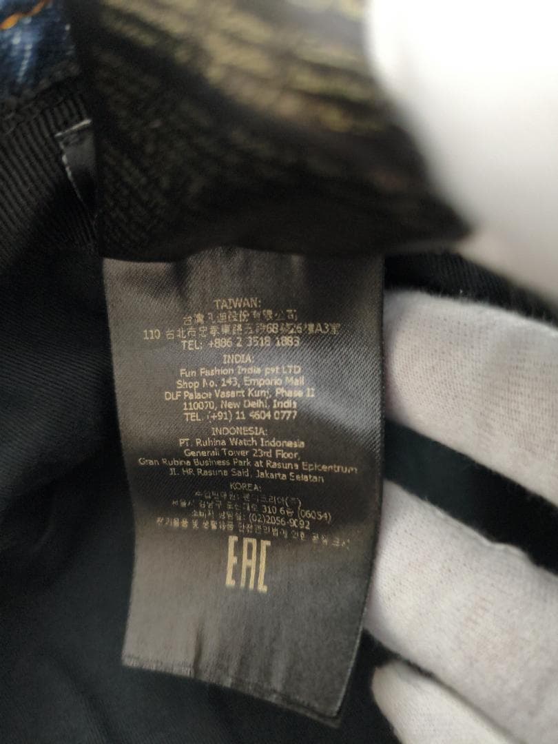 【ほぼ新品】FENDI バケットハット Lサイズ デニム