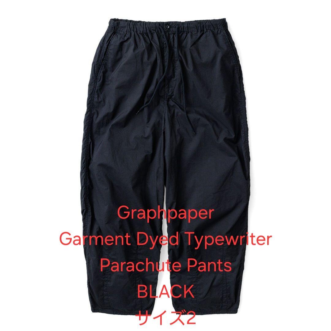 パンツ Garment Dyed Typewriter Parachute Pants