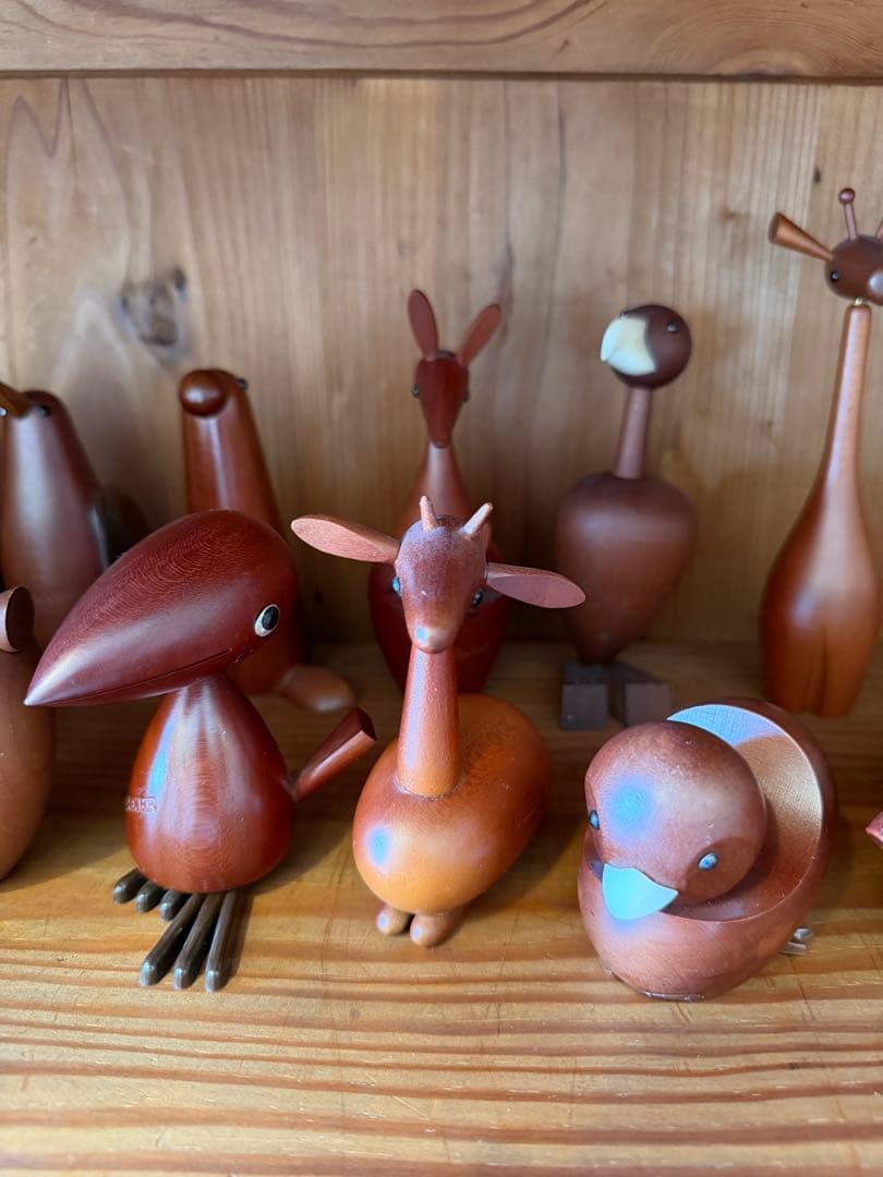 千趣会　ロイヤルペット　木製　アニマル フィギュア　北欧　19体