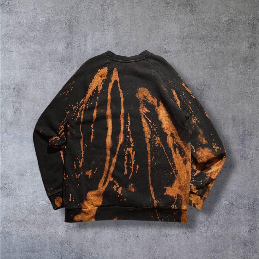 adidas アディダス タイダイ ブリーチ加工 スウェット オーバーサイズ